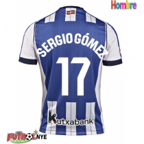 Camiseta Real Sociedad Sergio Gomez #17 Primera Equipación 2025-26 manga corta